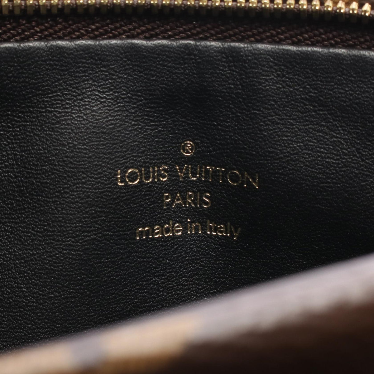 Preloved LOUIS VUITTON Pochette LV 3 Monogram Reverse Black/Brown Shoulder Bag M45412 2101220289171