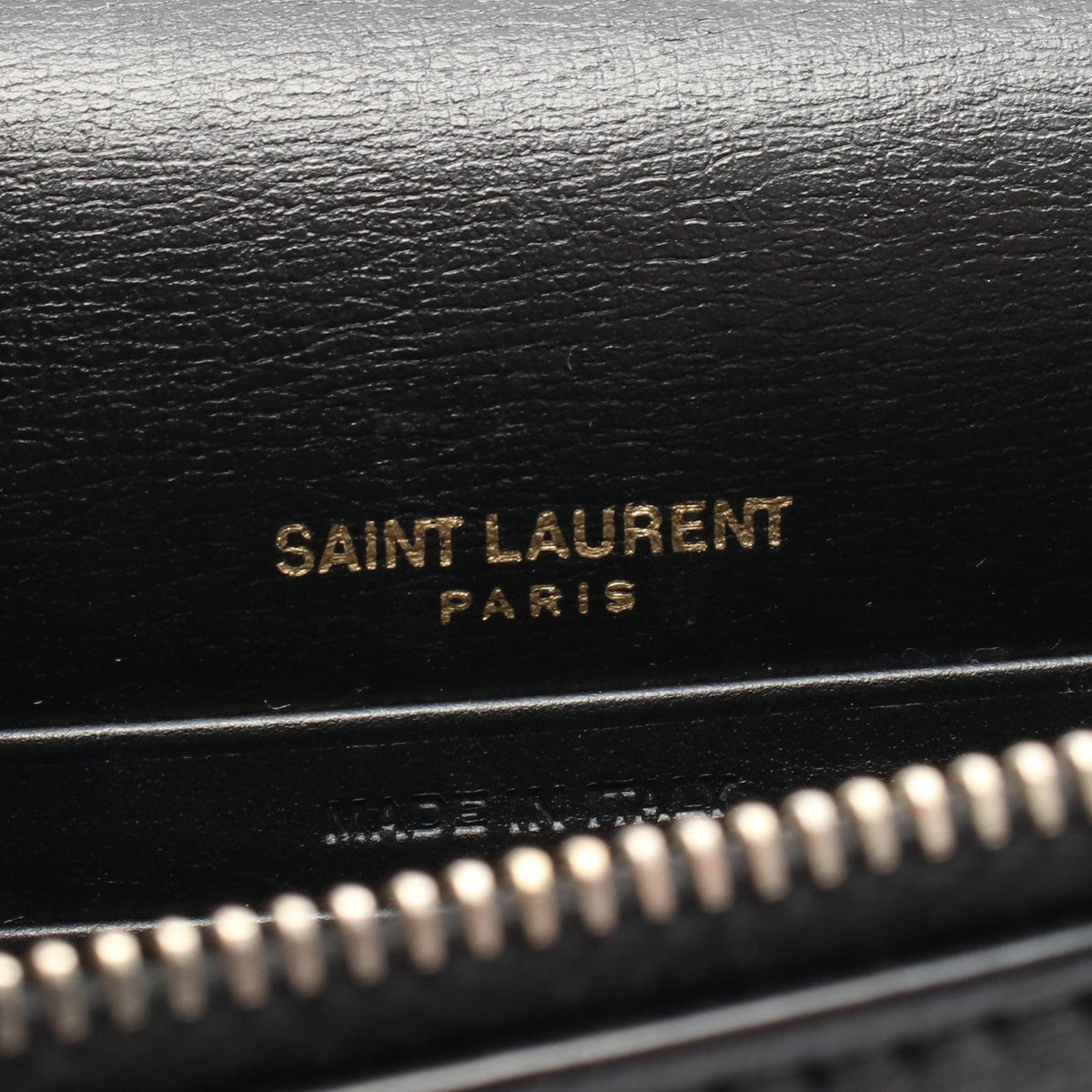Preloved SAINT LAURENT PARIS SUNSET Sunset Shoulder Bag Black leather 533026 2101220288747