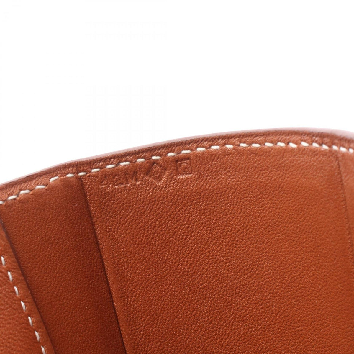 Preloved HERMES Vintage Handle Bag Natural Handbag Brown leather 2101220265342