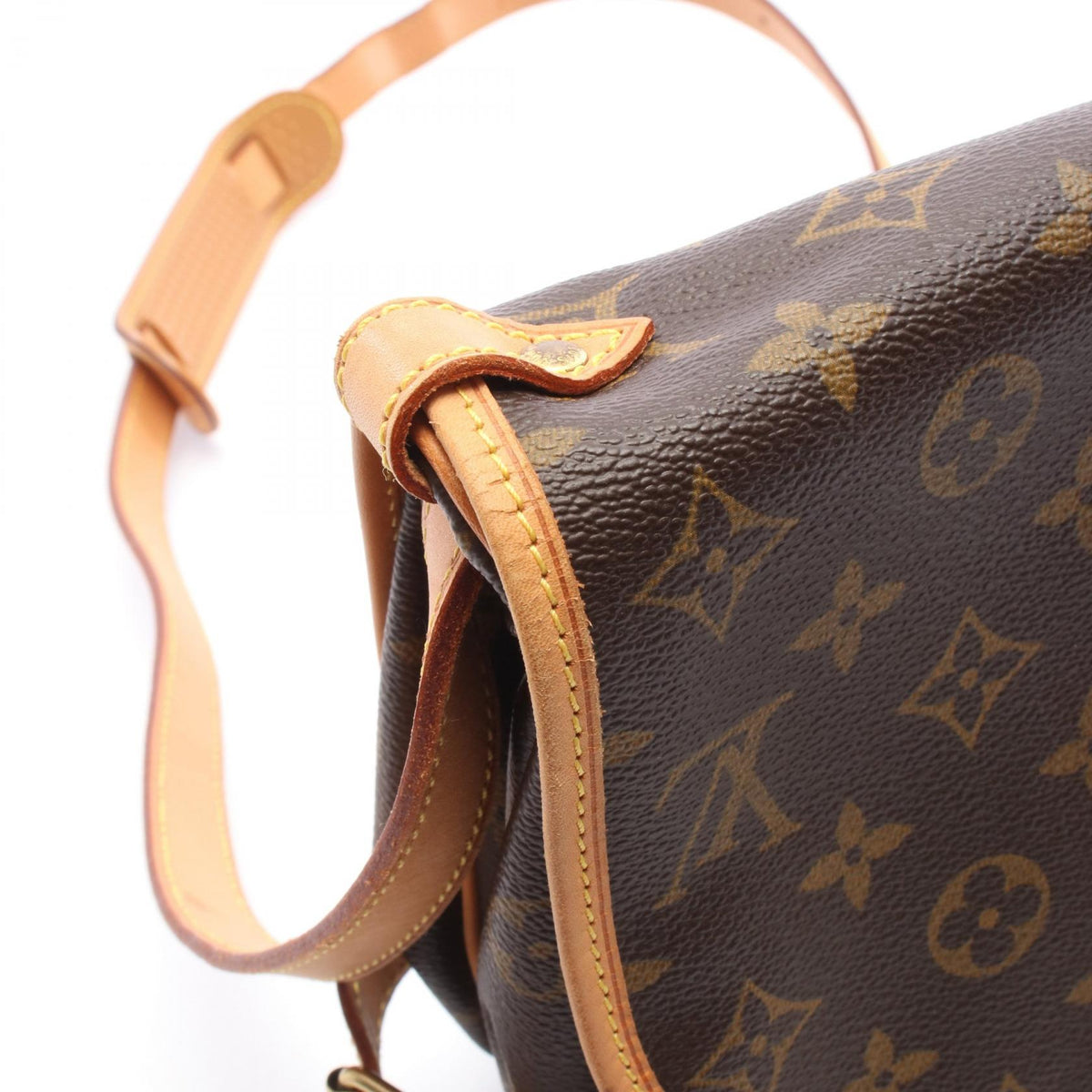 Preloved LOUIS VUITTON Saumur 30 Monogram Brown Shoulder Bag M42256 2101220084349