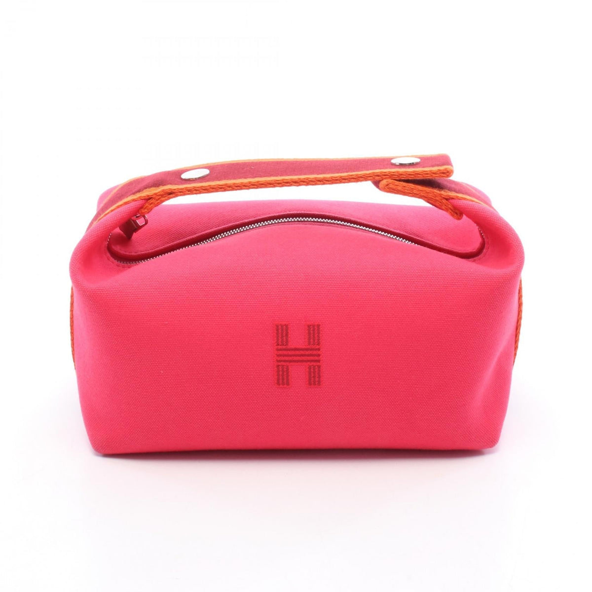 Preloved HERMES Bride a BracPM Hibiscus HandbagPink Pink Pink/Bordeaux/Orange canvas 2101220294687
