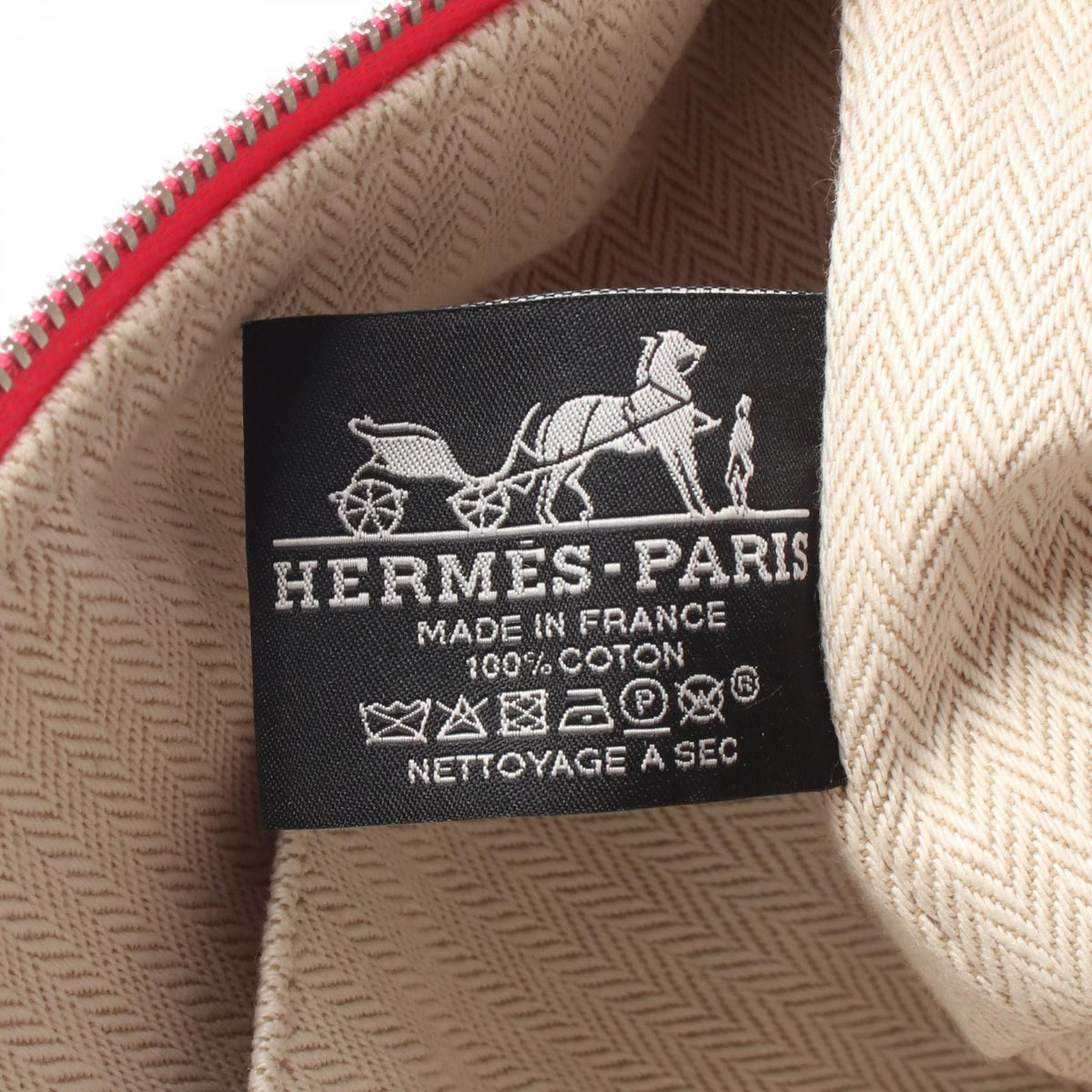 Preloved HERMES Bride a BracPM Hibiscus HandbagPink Pink Pink/Bordeaux/Orange canvas 2101220294687