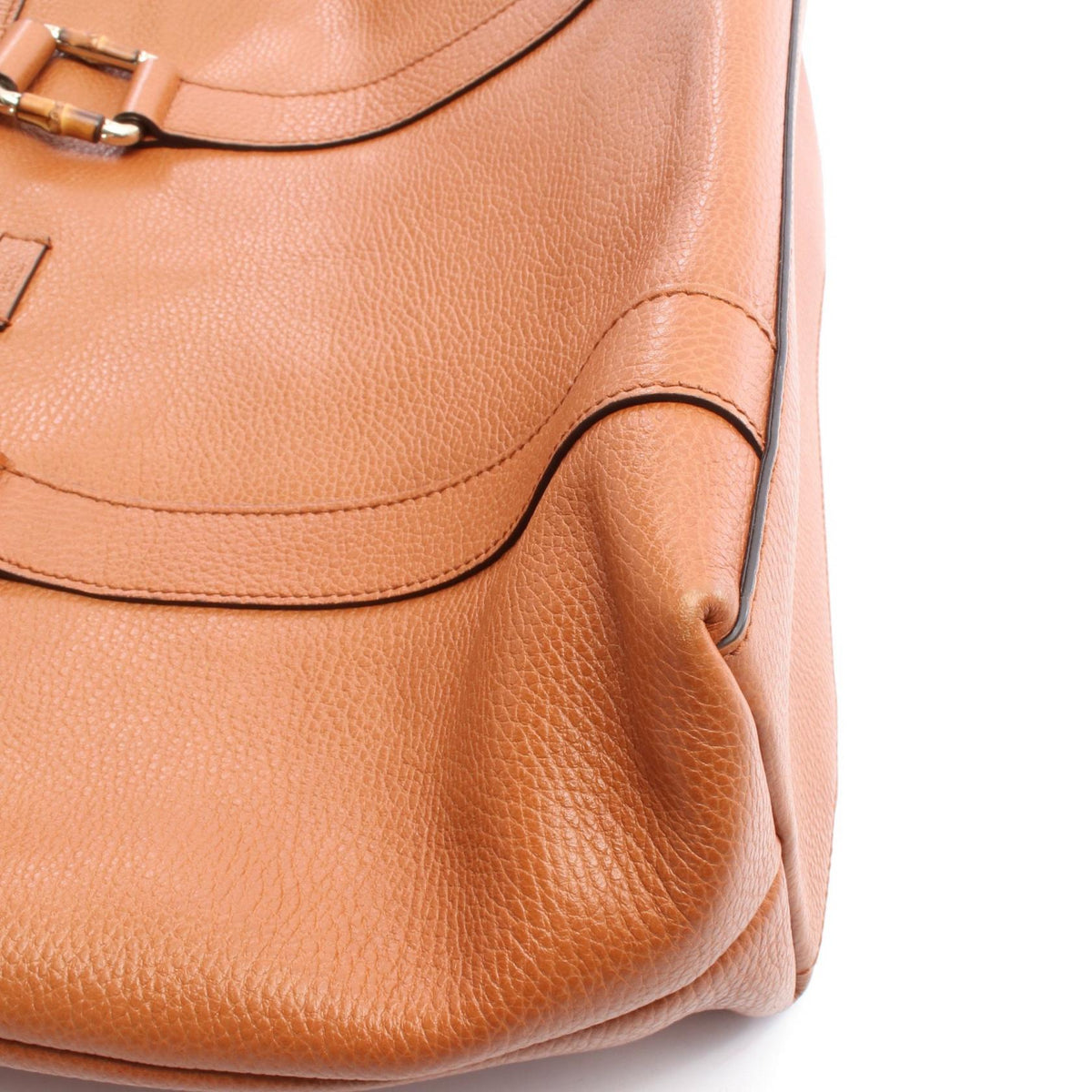 Preloved GUCCI 2WAY Tote Bag Brown leather 339548 2101220287726