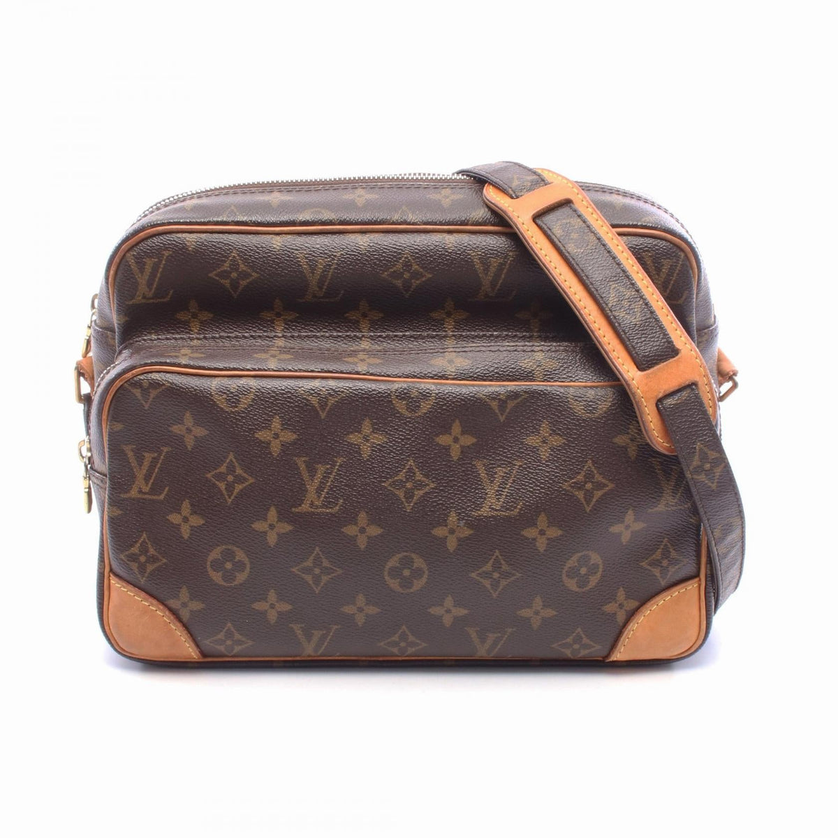 Preloved LOUIS VUITTON Nile Monogram Brown Shoulder Bag M45244 2104102550055
