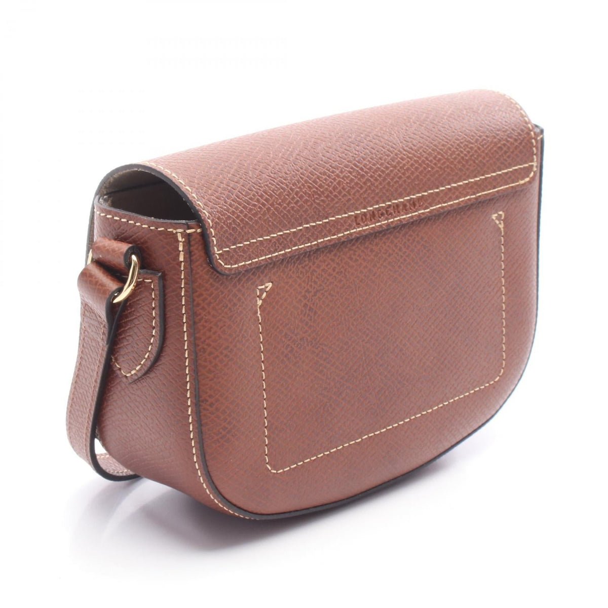 Preloved Longchamp EPURE S crossbody bag Shoulder Bag Brown leather 10253HYZ035 2101220295455