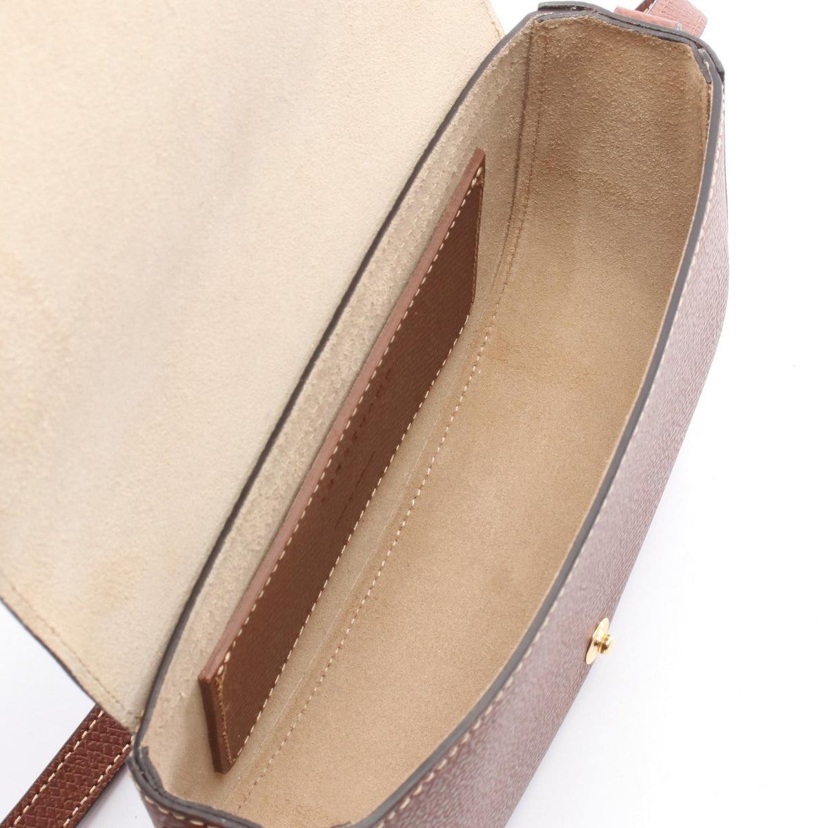 Preloved Longchamp EPURE S crossbody bag Shoulder Bag Brown leather 10253HYZ035 2101220295455