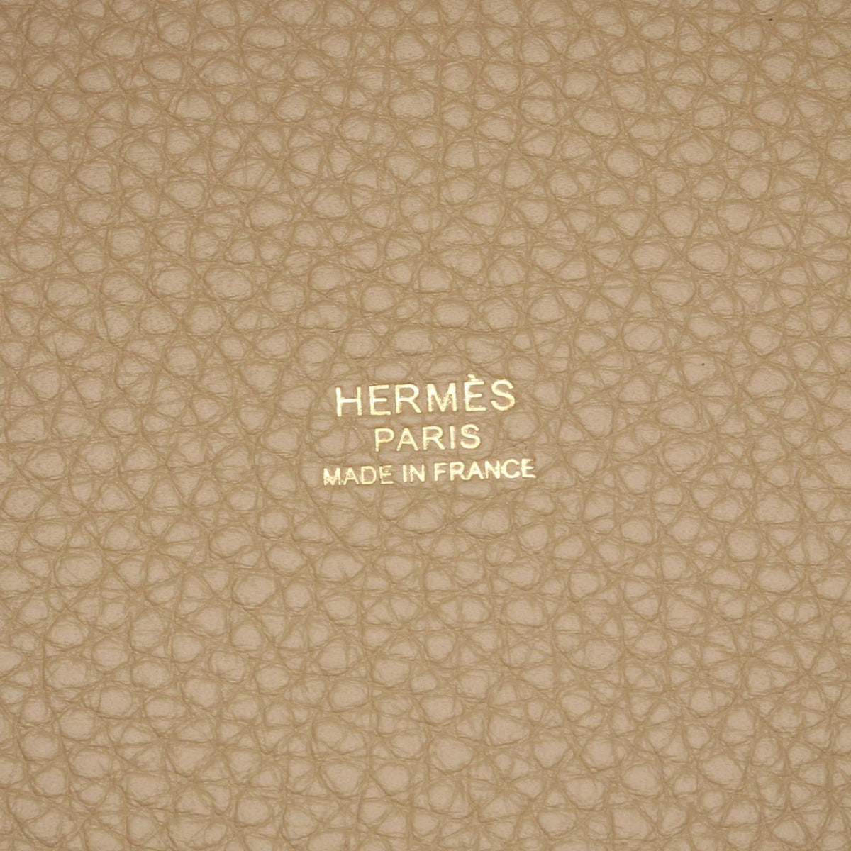 Preloved HERMES Picotin Lock PM HandbagTrench Trench Beige Taurillon Clemence leather×Taurillon Clemence 2101219608204