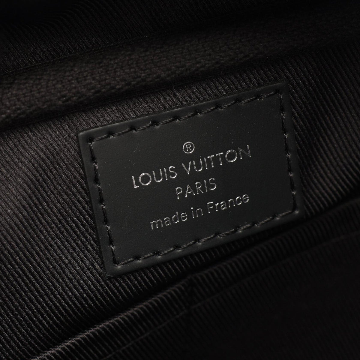 Preloved LOUIS VUITTON Bum bag Monogram Eclipse Black Waist bag Body bag M42906 2100301262362