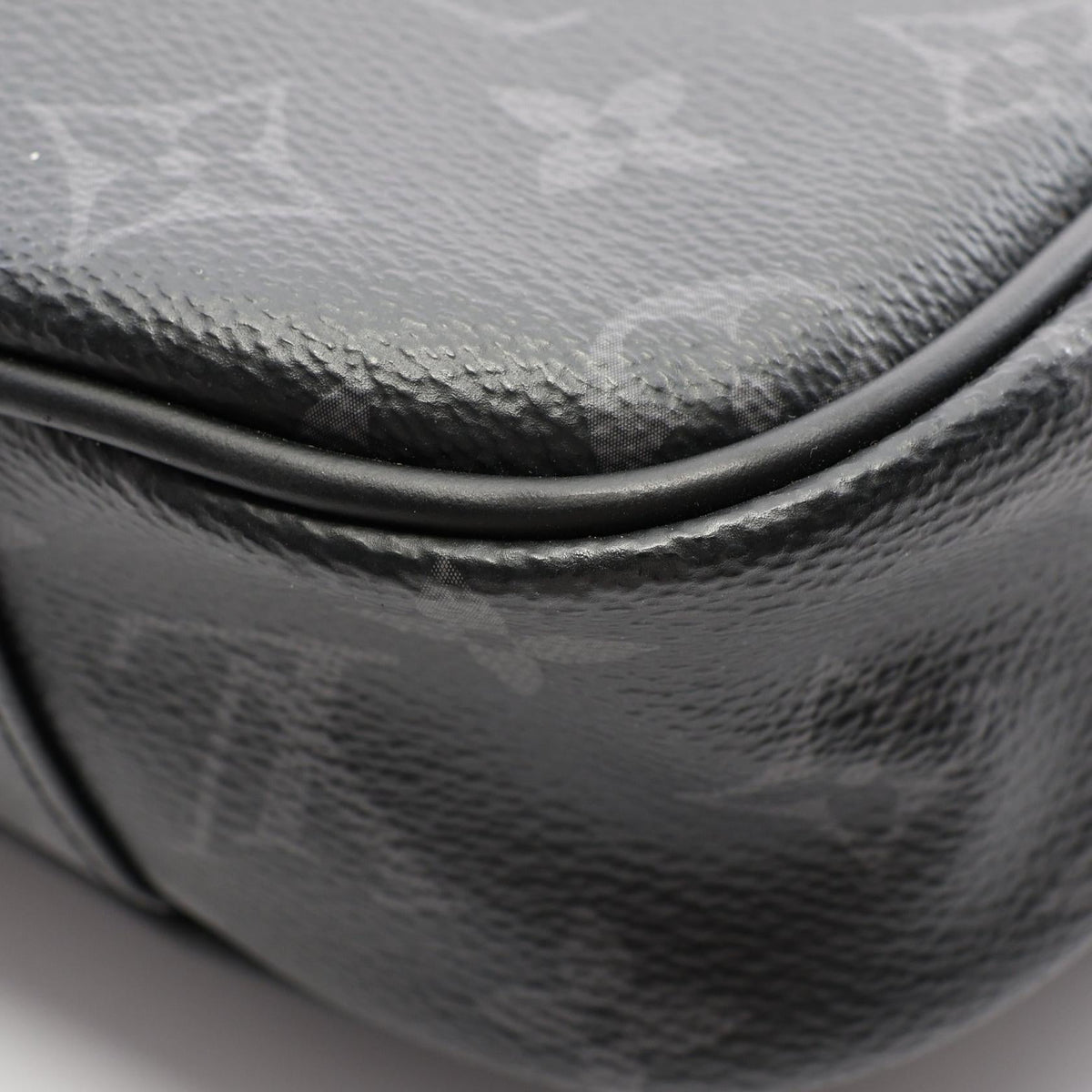 Preloved LOUIS VUITTON Bum bag Monogram Eclipse Black Waist bag Body bag M42906 2100301262362