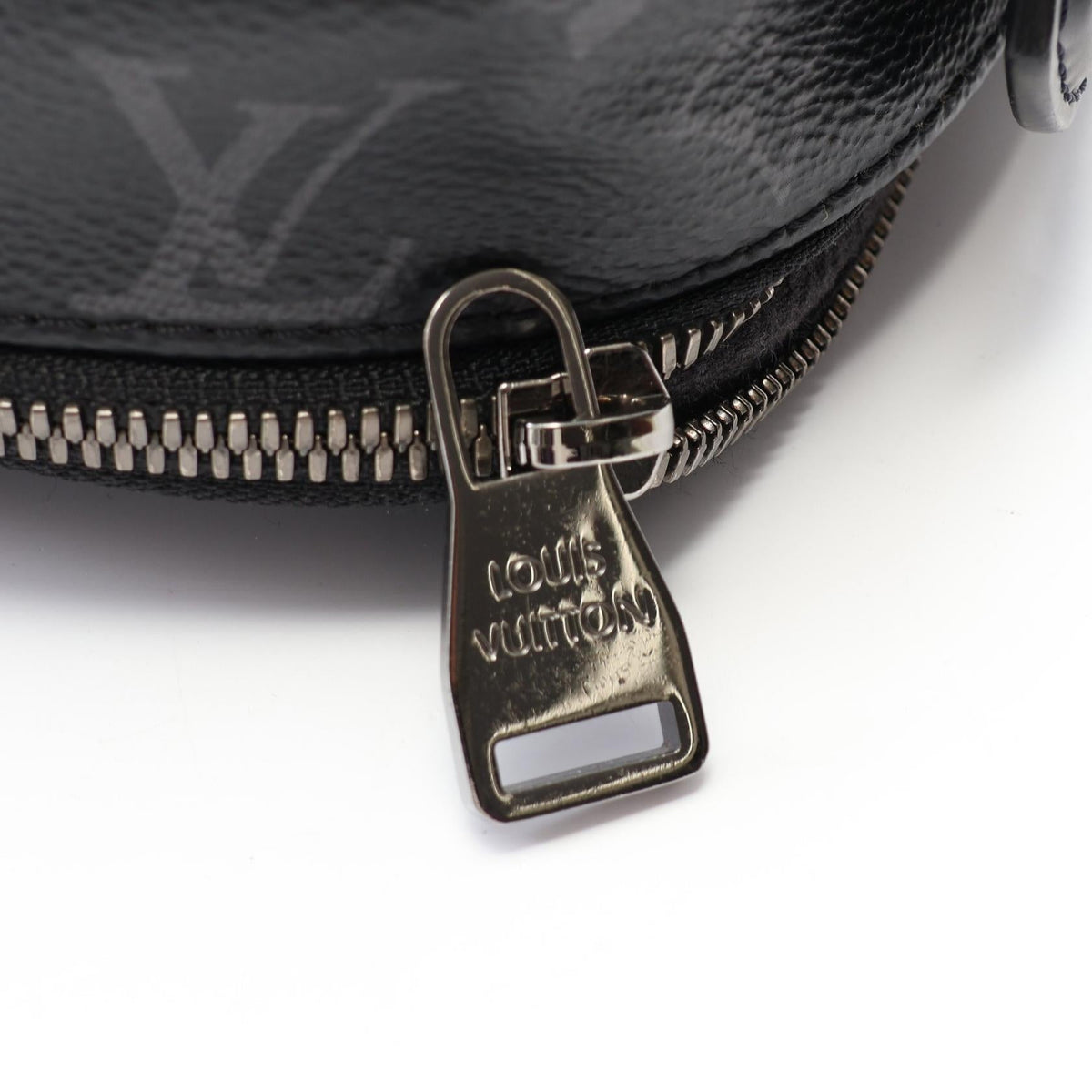 Preloved LOUIS VUITTON Bum bag Monogram Eclipse Black Waist bag Body bag M42906 2100301262362