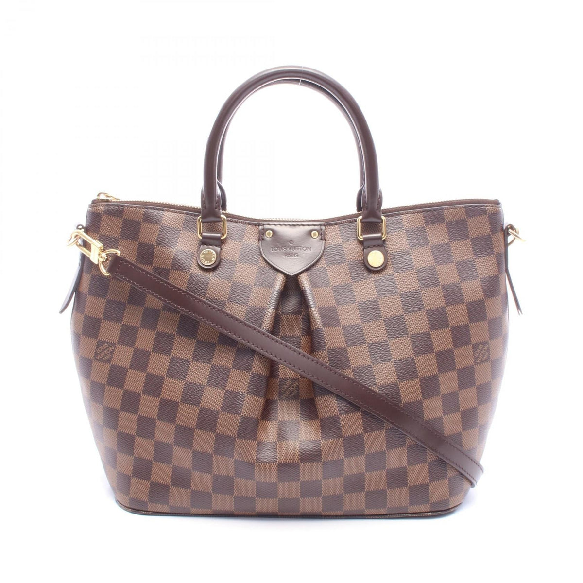 Preloved LOUIS VUITTON Sienna PM Damier Ebene Brown Handbag N41545 2100301261624