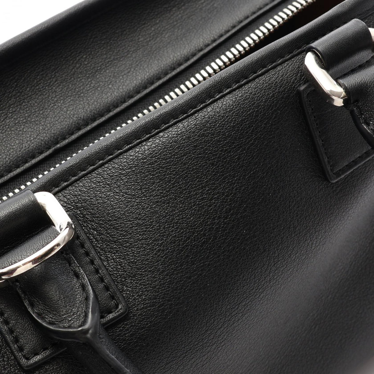 Preloved LOEWE Amazona 28 2WAY Handbag Black leather 352.30.N03 2101220223489