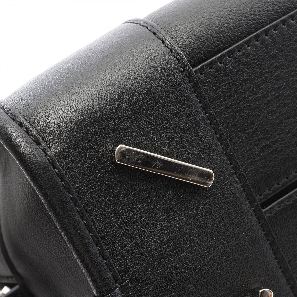 Preloved LOEWE Amazona 28 2WAY Handbag Black leather 352.30.N03 2101220223489