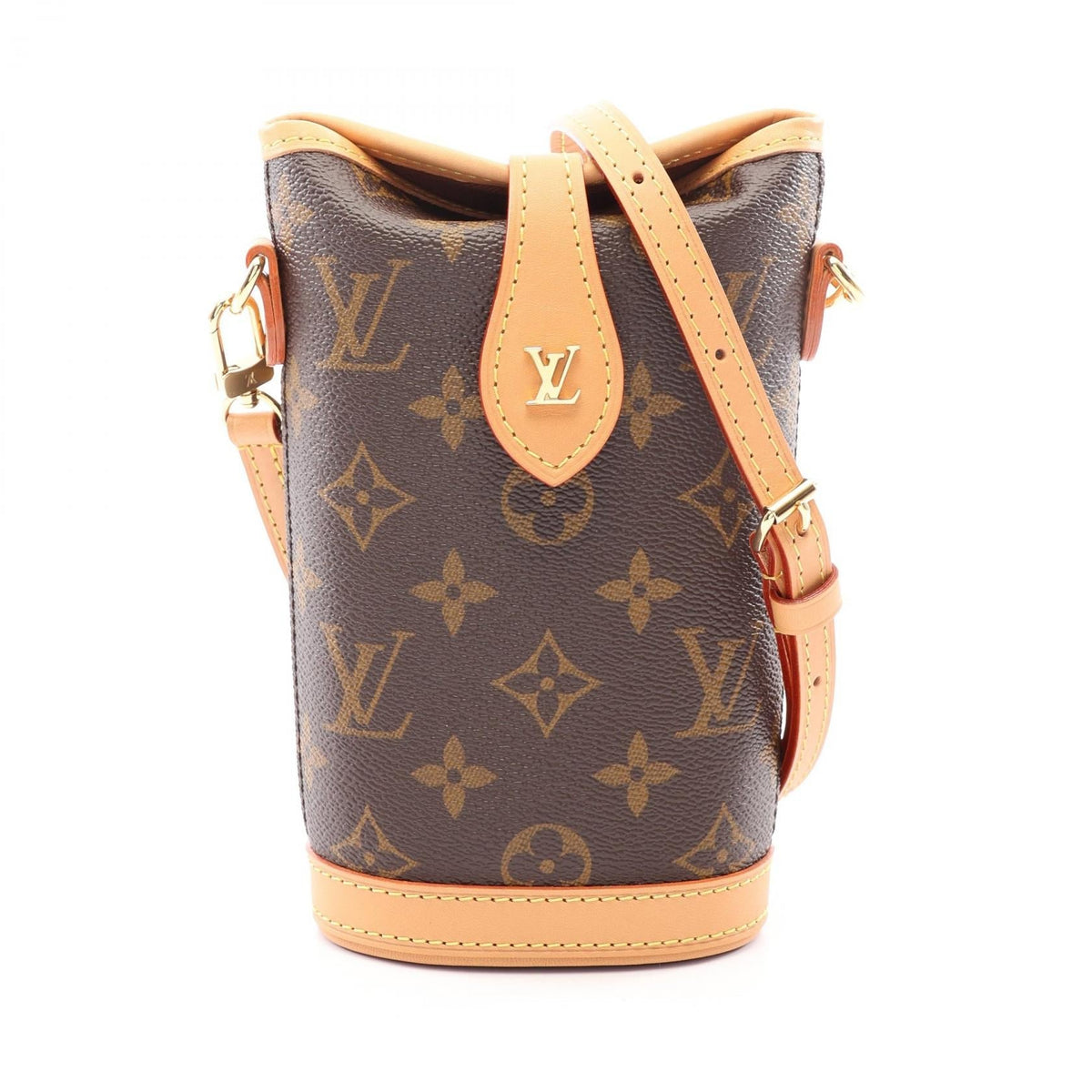 Preloved LOUIS VUITTON Fold Me Pouch Monogram Brown Shoulder Bag M80874 2101219973920