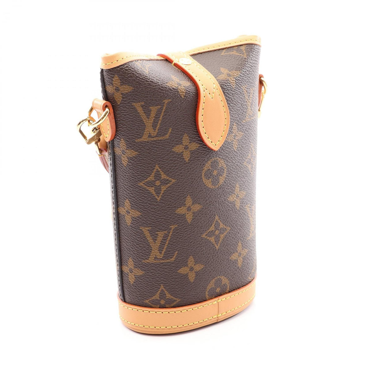 Preloved LOUIS VUITTON Fold Me Pouch Monogram Brown Shoulder Bag M80874 2101219973920