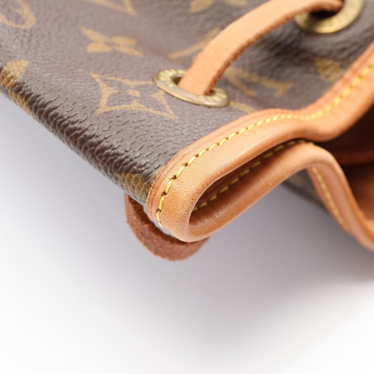 Preloved LOUIS VUITTON MontsourisMM Monogram Brown Rucksack Backpack M51136 2101220286613