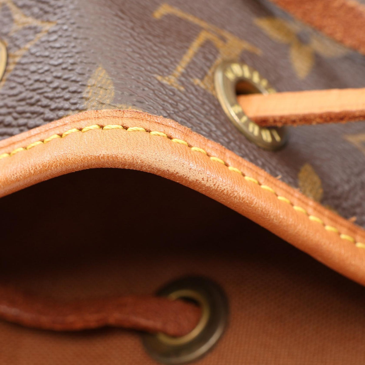 Preloved LOUIS VUITTON MontsourisMM Monogram Brown Rucksack Backpack M51136 2101220286613