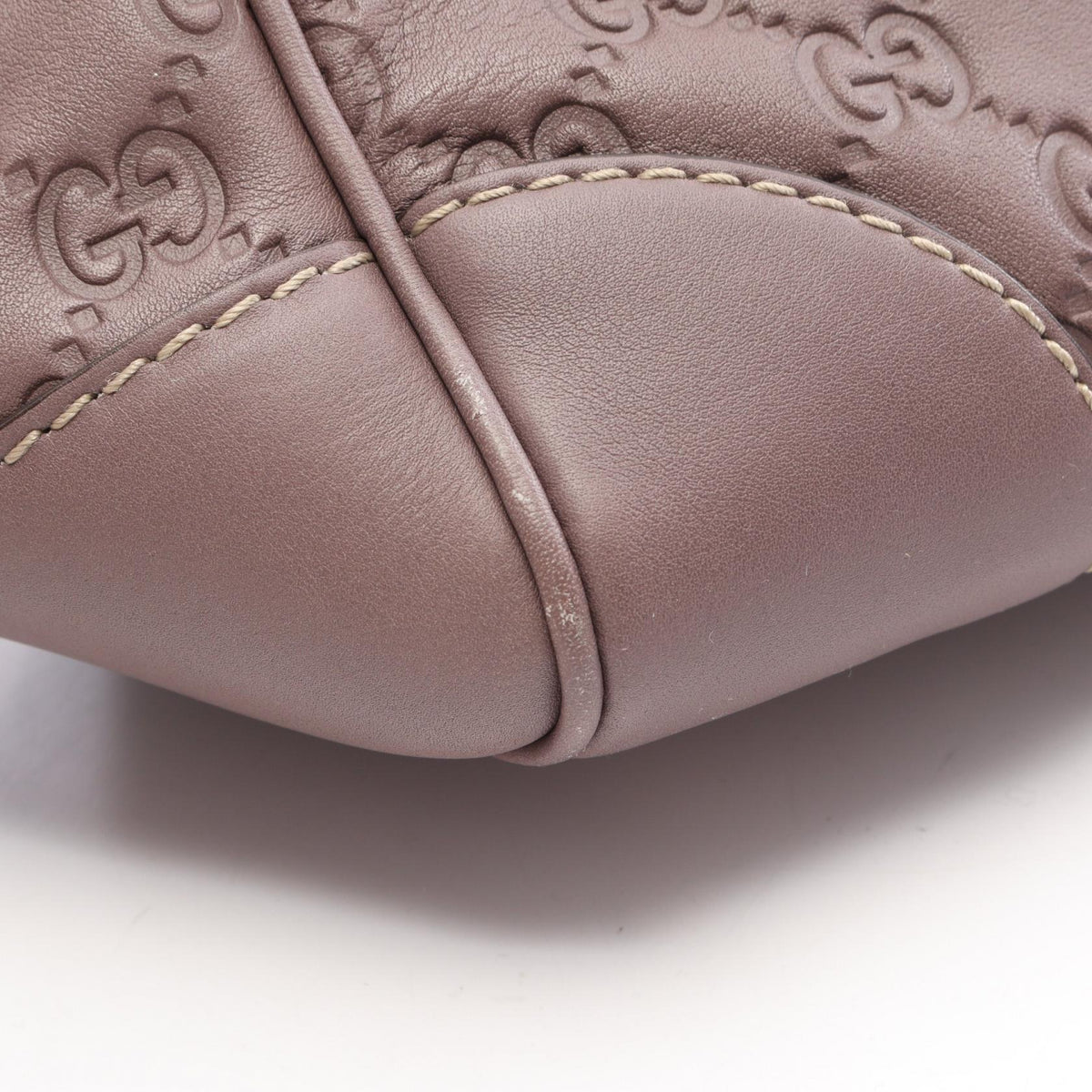 Preloved GUCCI Mayfair Gucci Shima Tote Bag Purple leather 257061 2101220285418