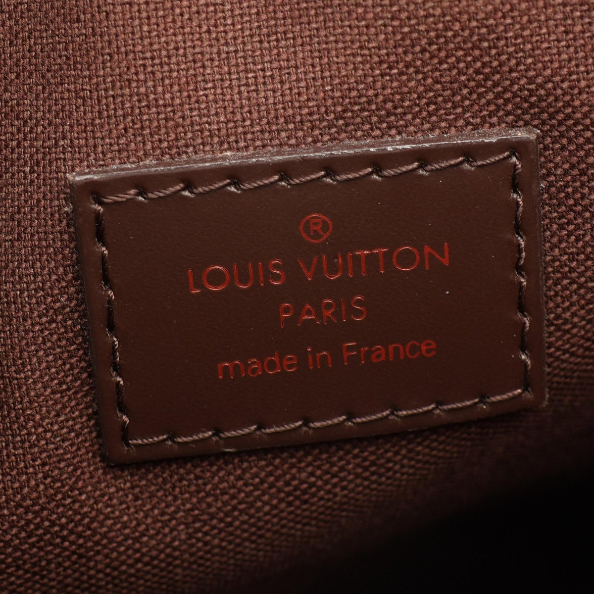 Preloved LOUIS VUITTON Pochette Mervil Damier Ebene Brown Shoulder Bag N51127 2101220285364