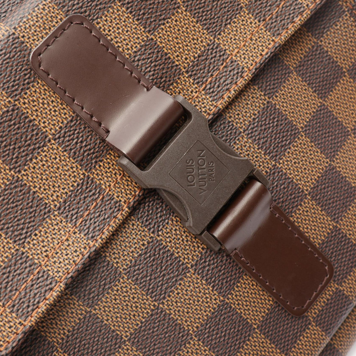 Preloved LOUIS VUITTON Pochette Mervil Damier Ebene Brown Shoulder Bag N51127 2101220285364
