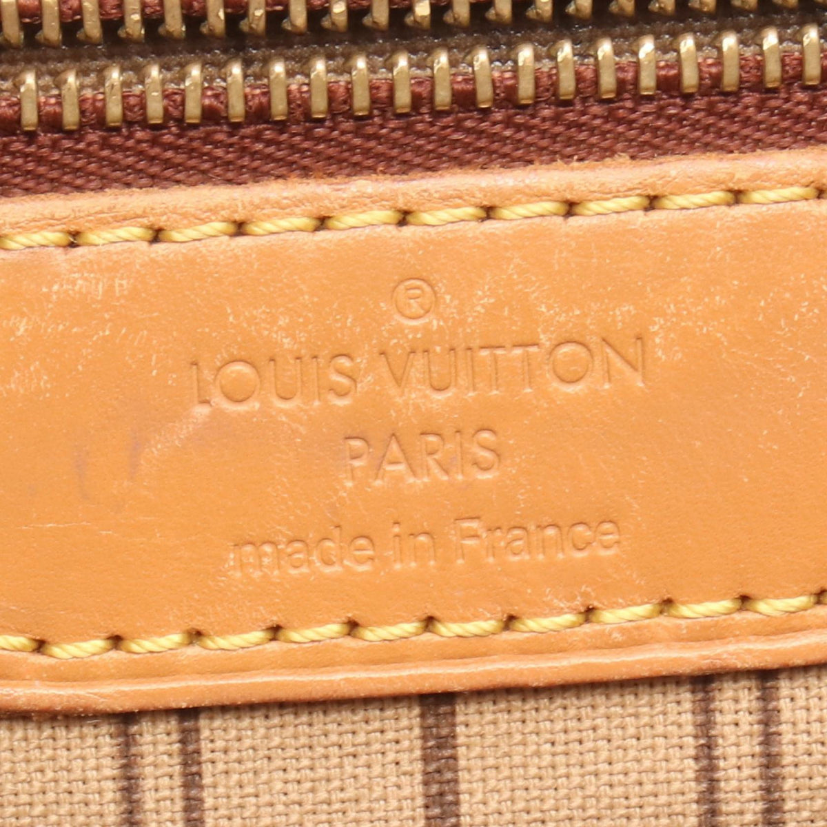 Preloved LOUIS VUITTON Neverfull MM Monogram Brown Tote Bag M40156 2100301262416