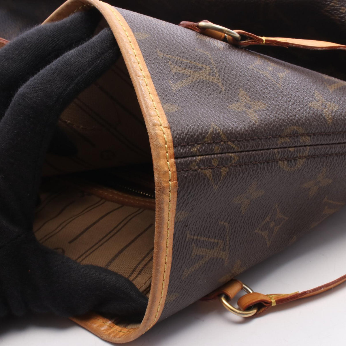 Preloved LOUIS VUITTON Neverfull MM Monogram Brown Tote Bag M40156 2100301262416