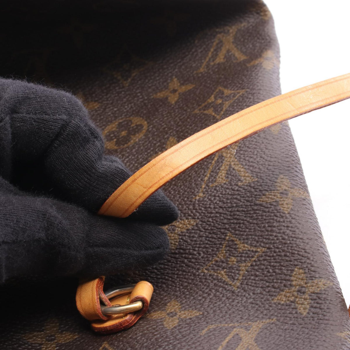 Preloved LOUIS VUITTON Neverfull MM Monogram Brown Tote Bag M40156 2100301262416