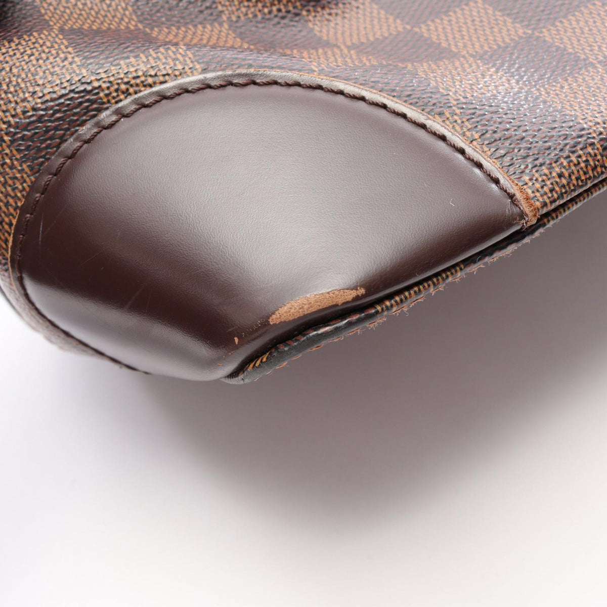 Preloved LOUIS VUITTON Hampstead PM Damier Ebene Brown Tote Bag N51205 2100301262065