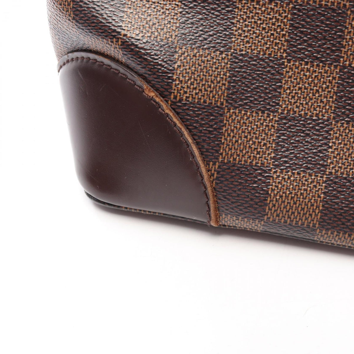 Preloved LOUIS VUITTON Hampstead PM Damier Ebene Brown Tote Bag N51205 2100301262065