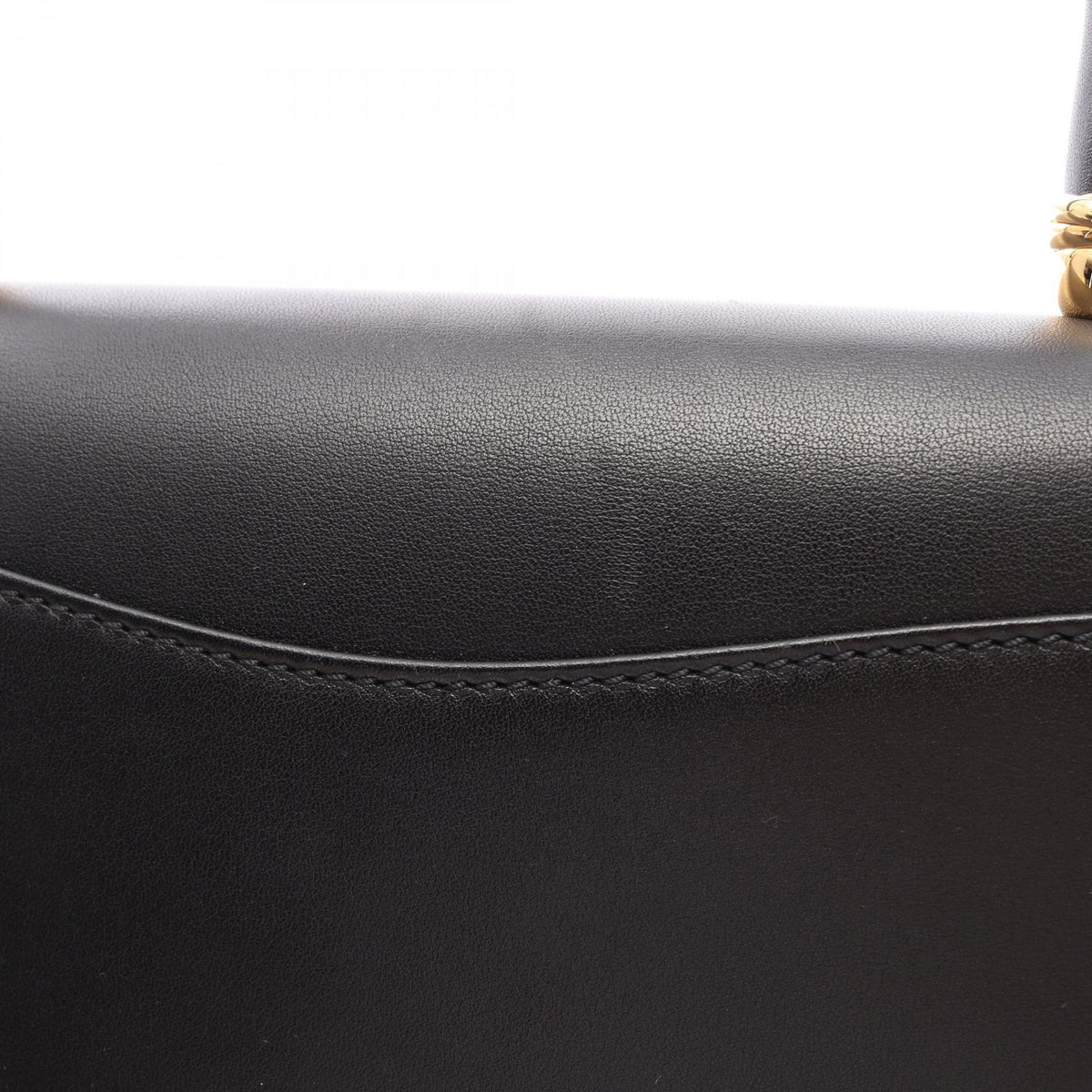 Preloved CARTIER PANTHERE Handbag Black leather 2101220258115