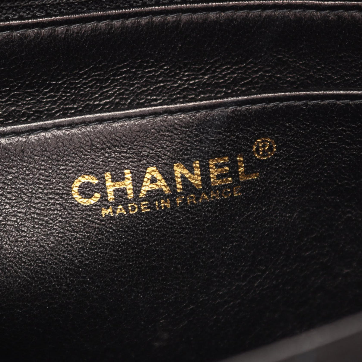 Preloved CHANEL Black Matelasse Suede 2101220223533