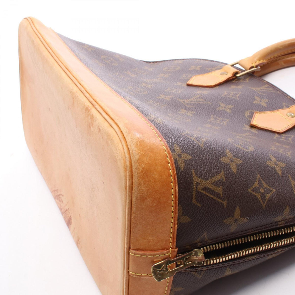 Preloved LOUIS VUITTON Alma PM Monogram Brown Handbag M51130 2101220288266