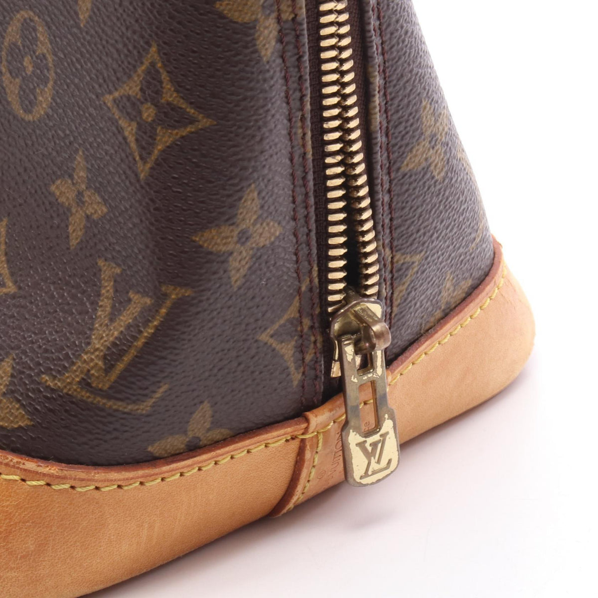 Preloved LOUIS VUITTON Alma PM Monogram Brown Handbag M51130 2101220288266