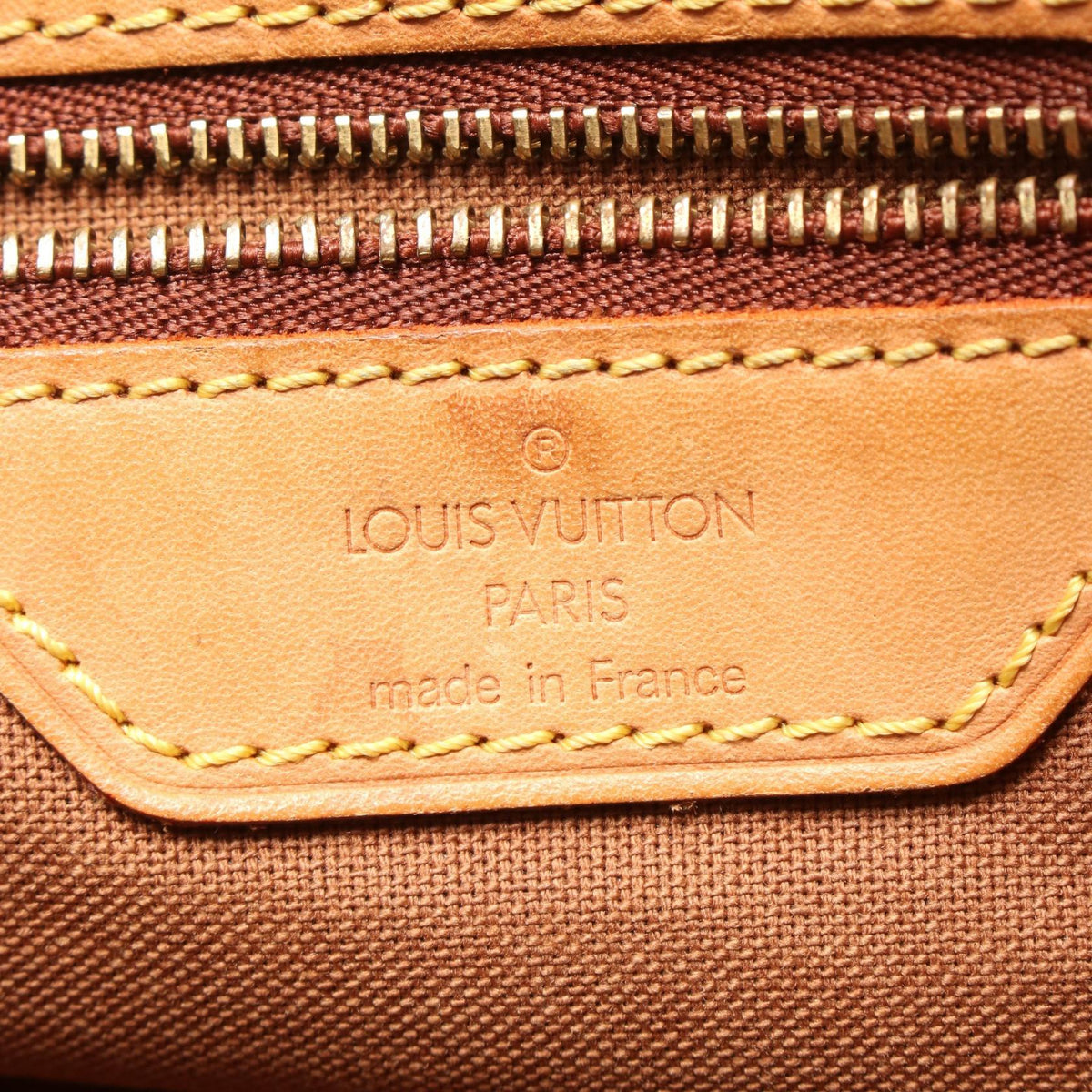 Preloved LOUIS VUITTON Kabamezo Monogram Brown Tote Bag M51151 2104102550093