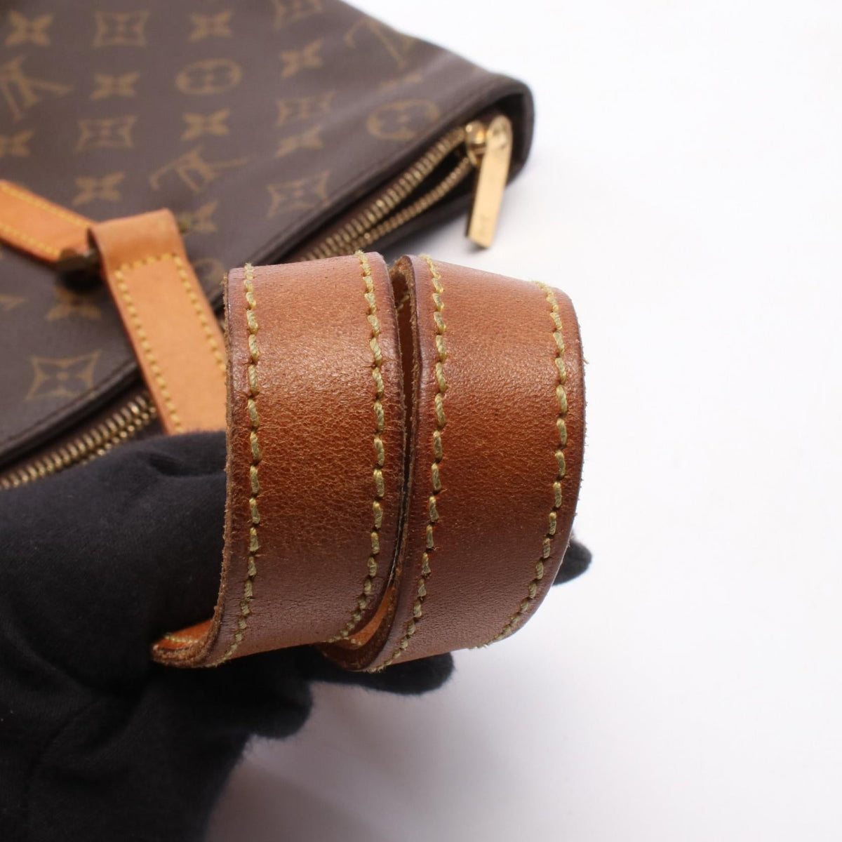 Preloved LOUIS VUITTON Kabamezo Monogram Brown Tote Bag M51151 2104102550093