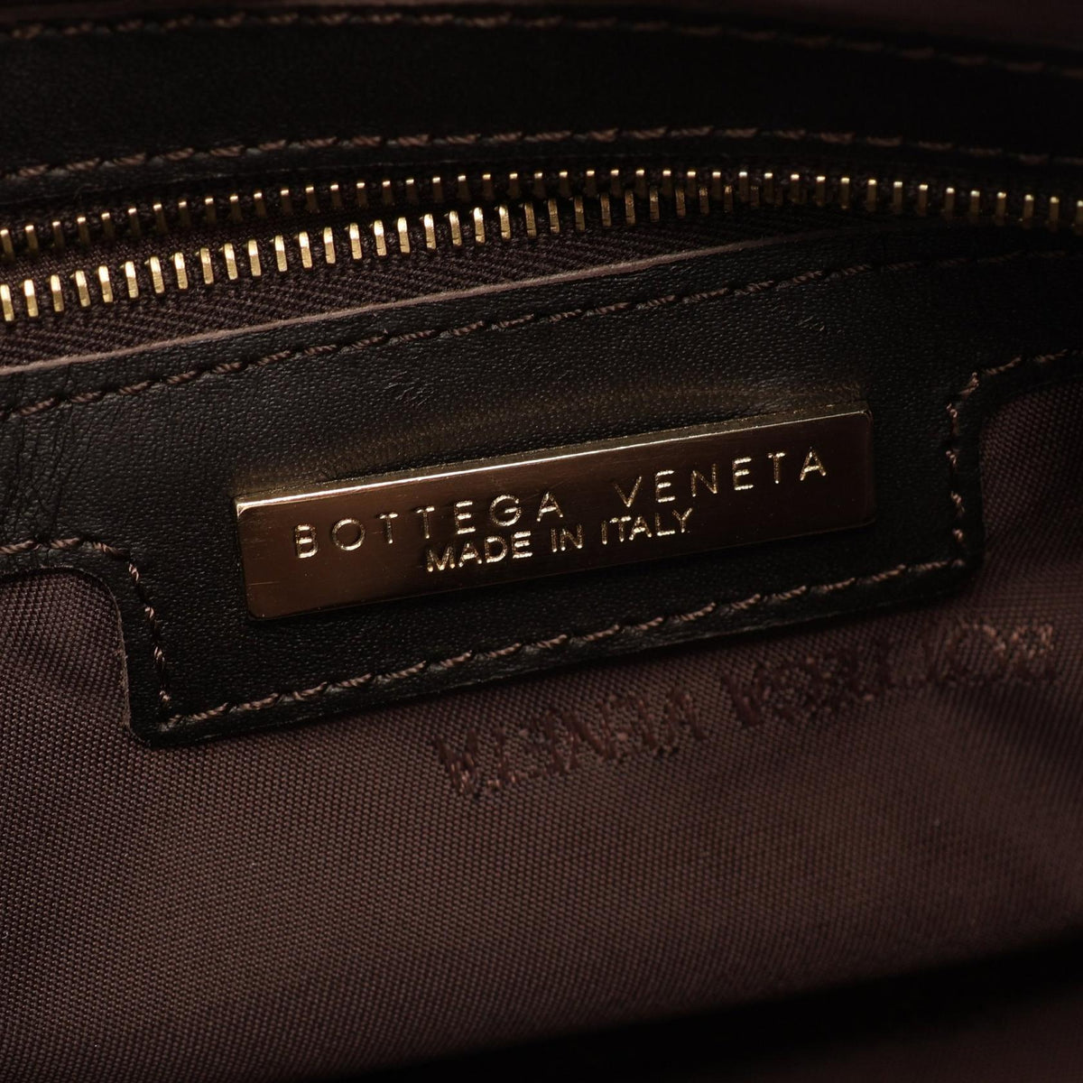 Preloved BOTTEGA VENETA 2WAY Handbag Beige/Brown canvas×leather 2101220174620