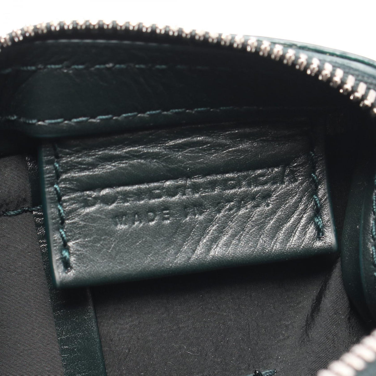 Preloved BOTTEGA VENETA Cassette Maxi Intrecciato Mini Belt Bag Waist bag Green leather 2101219999289