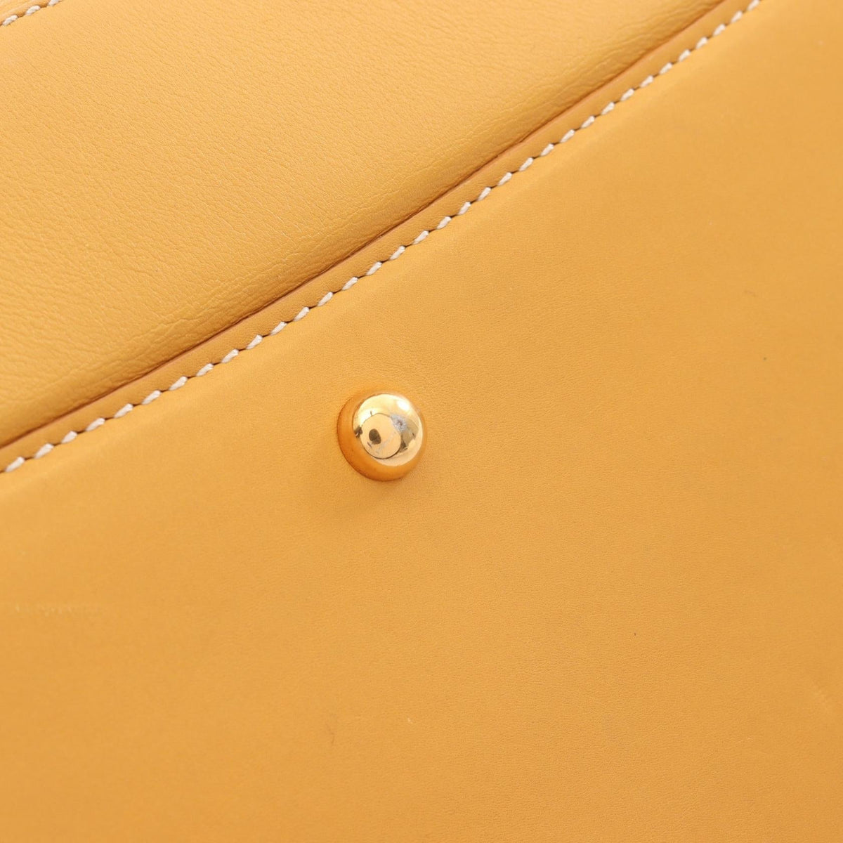 Preloved LOEWE Tote Bag Yellow leather 2101219567129